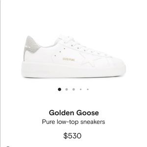 Golden Goose Pure Low Top Sneakers